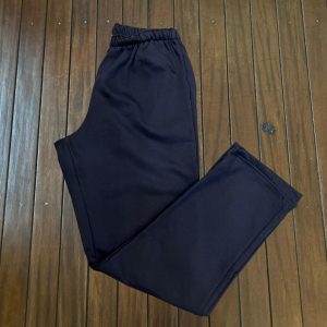 Calça de Moletom Preta Plus Size- 000514