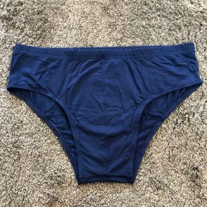 Cueca Slip Plus Size Azul Marinho 000689-1
