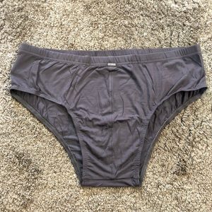 Cueca Slip Plus Size Chumbo 000689-2