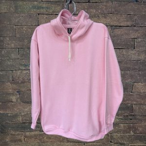 Blusão Moletom Plus Size Rosa Claro 002254-4