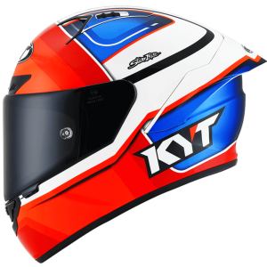 CAPACETE KYT NZ RACE PIRRO 2021 – Vermelho Branco e Azul