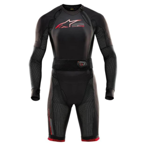 COLETE AIR BAG ALPINESTARS TECH AIR 10 RACE – Preto e Vermelho