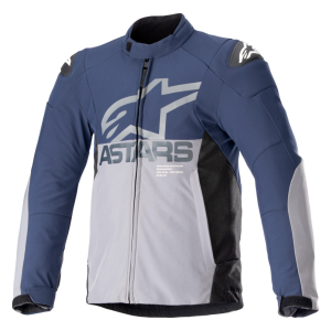 JAQUETA CORDURA ALPINESTARS SMX WATERPROOF – Azul Marinho e Cinza escuro