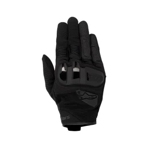 LUVA ALPINESTARS CANO CURTO CHROME V2 – Preta e Cinza