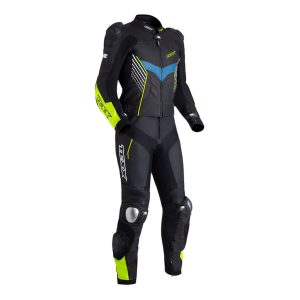 MACACÃO PARA MOTOCICLISTA TEXX PISTA 2 PEÇAS – Preto Azul e Verde