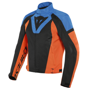 JAQUETA CORDURA DAINESE LEVANTE AIR TEX – Preta Azul e Laranja