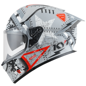 CAPACETE KYT R2R MAX ASSAULT MATT ARMY – Cinza