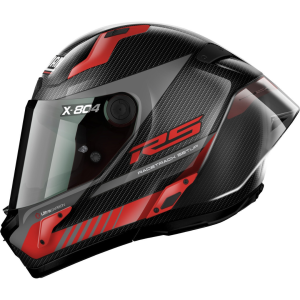 CAPACETE NOLAN X-804 RS HOTLAP ULTRA CARBON – Preto Carbono e Vermelho