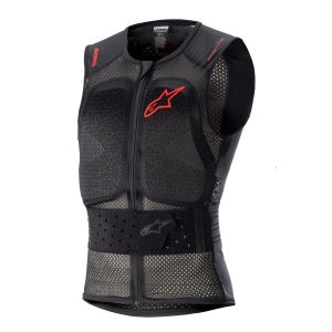PROTETOR DE COLUNA ALPINESTARS NUCLEON FLEX PRÓ VEST – Preto e Vermelho