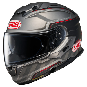 Capacete Shoei GT Air 3 Discipline TC-1 – Cinza e Vermelho