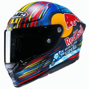 CAPACETE HJC R-PHA 1 (ONE) RED BULL JEREZ – Azul Vermelho e Amarelo