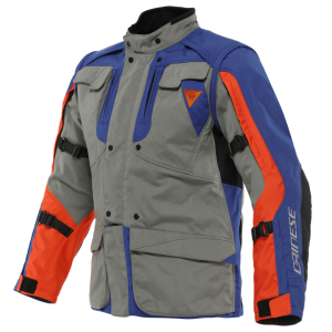 JAQUETA CORDURA DAINESE ALLIGATOR TEX JACKET – Cinza Azul e Laranja