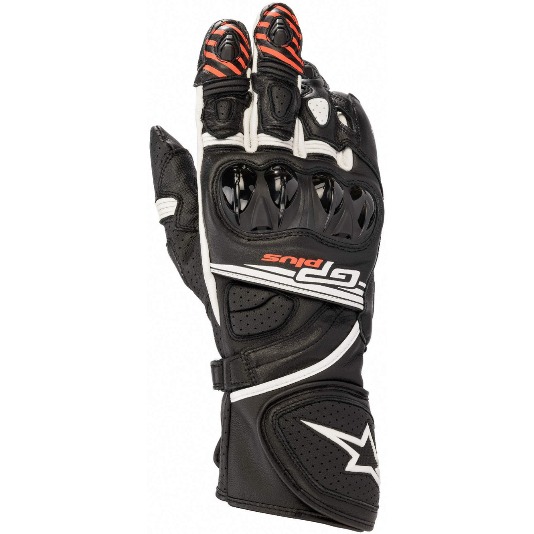 LUVA ALPINESTARS GP PLUS R V2 – Preta e Branca