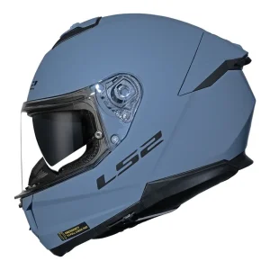 CAPACETE LS2 STREAM II FF808 MONOCOLOR MISTY – Azul Fosco