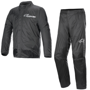 CAPA DE CHUVA ALPINESTARS HURRICANE RAIN V2 2 PEÇAS – Preta