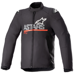 JAQUETA CORDURA ALPINESTARS SMX WATERPROOF – Preta Cinza Escuro e Vermelha