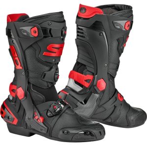BOTA SIDI REX AIR – Preta e Vermelha