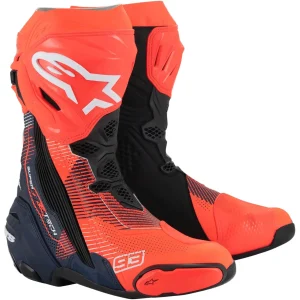 BOTA ALPINESTARS SUPERTECH-R VENTED MARC MARQUEZ – Vermelha Azul escura e Preta