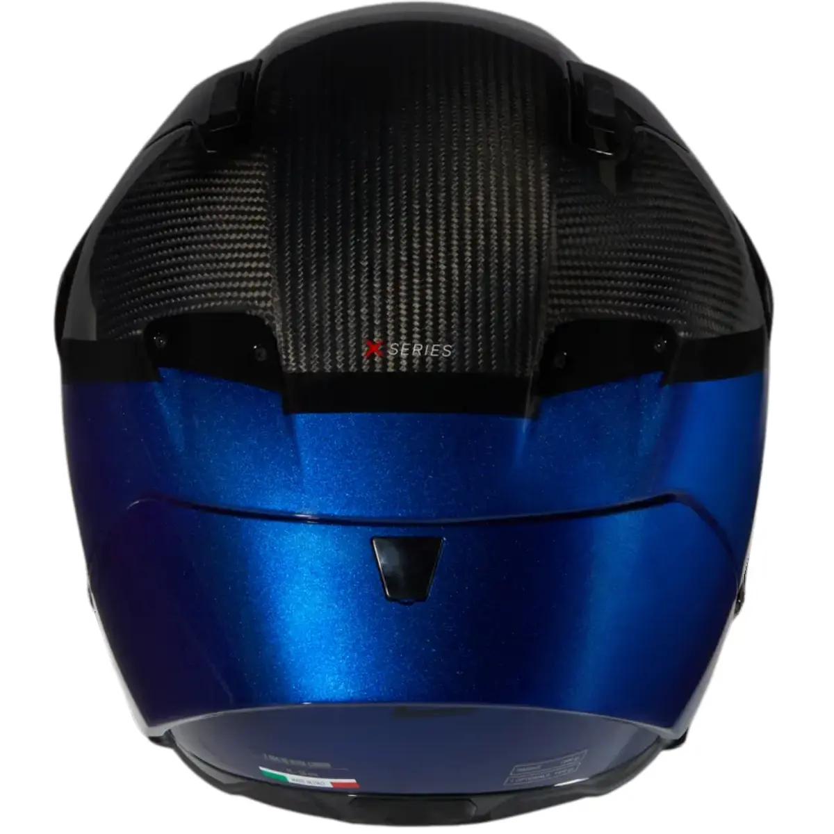 CAPACETE NOLAN X-804 RS BLOCCO ULTRA CARBON – Vermelho Azul e Branco - Image 6