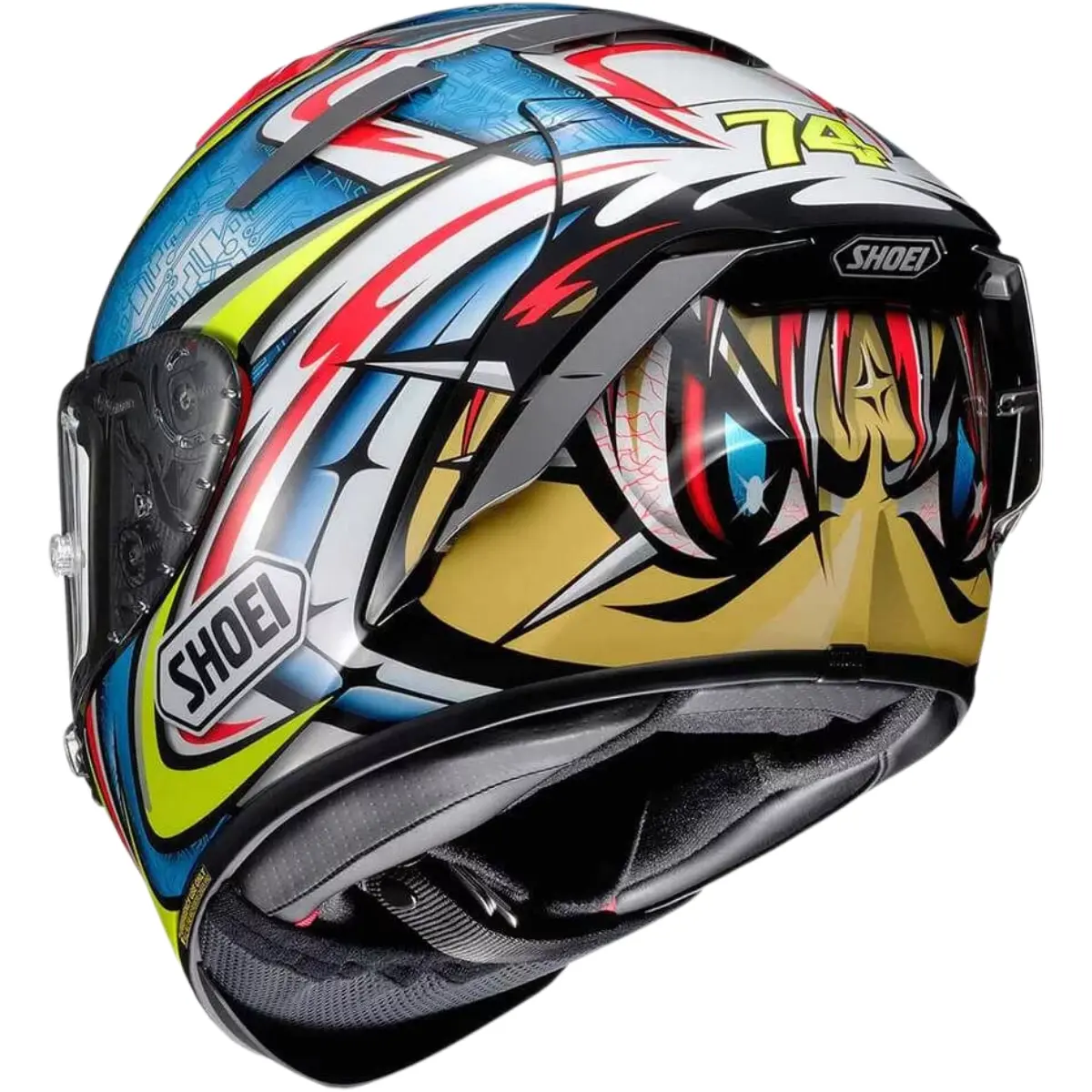 CAPACETE SHOEI X-SPR PRO DAIJIRO TC-1 – Colorido - Image 5