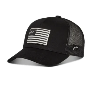 BONÉ ALPINESTARS FLAG SNAPBACK – Preto