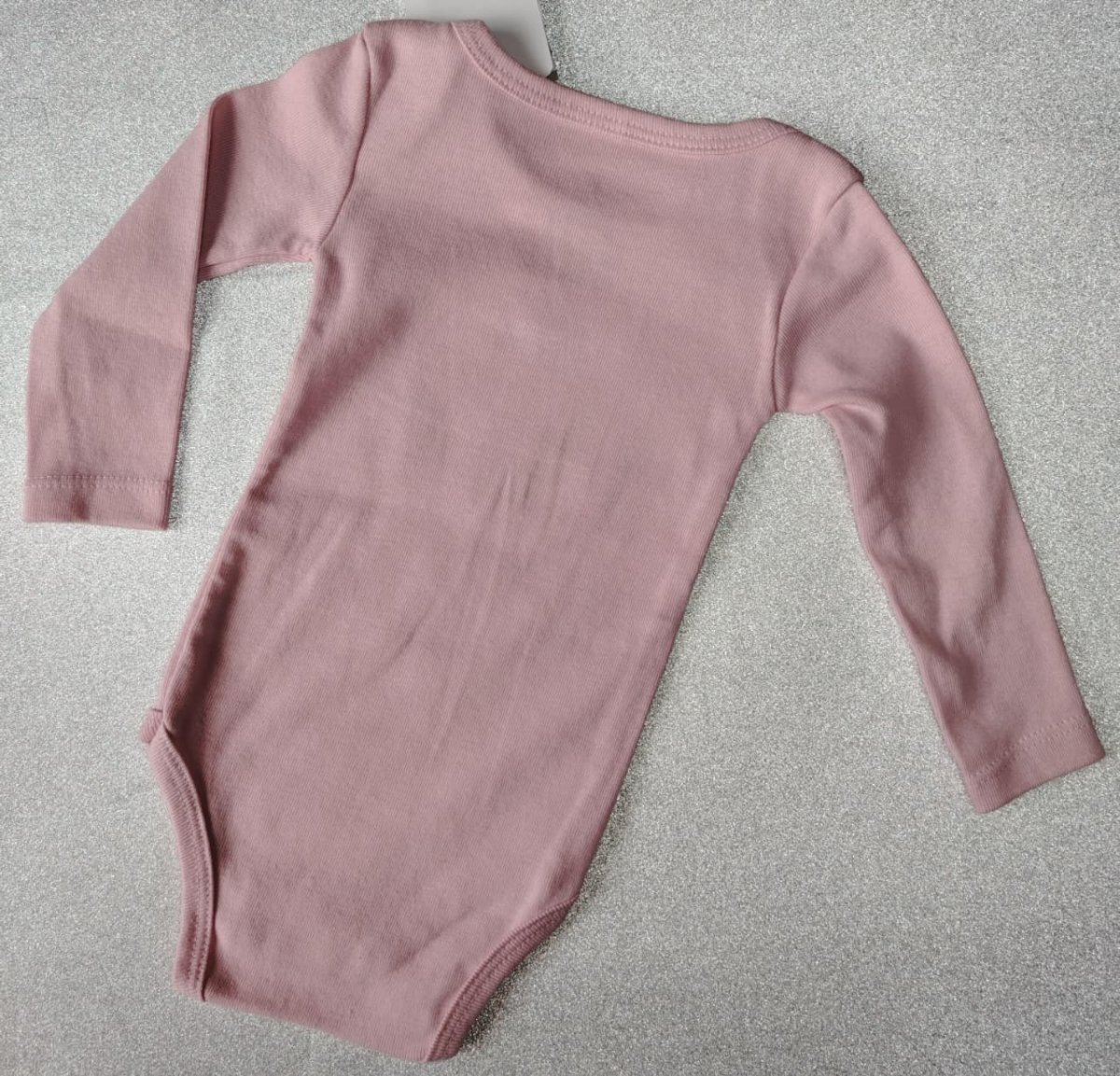 Body Menina P (1 a 3 meses) – Rosa com Estampa Pirulito - Image 5
