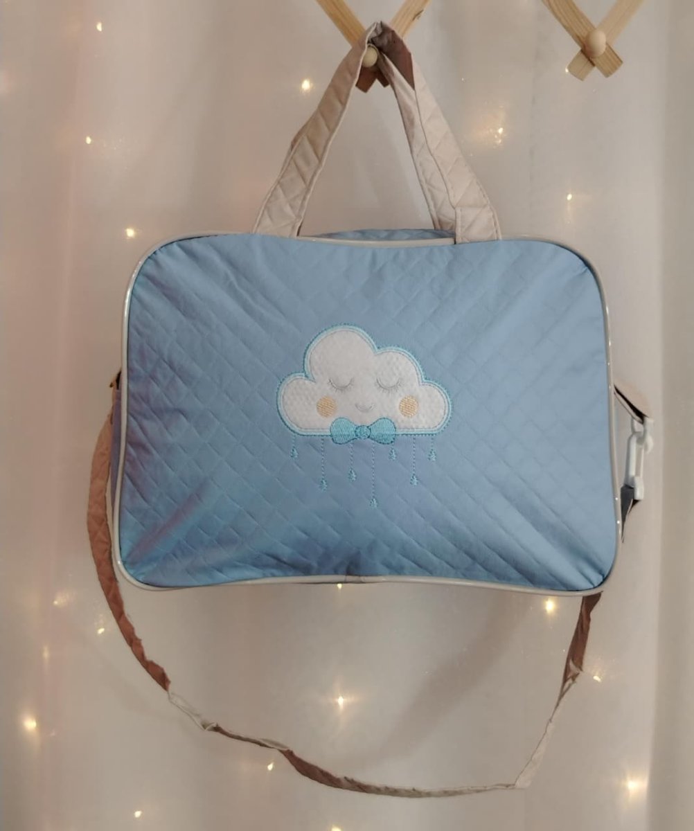 KIT 2PCS BOLSA MATERNIDADE CHUVA REF231/32 AZUL CLARO - Image 3