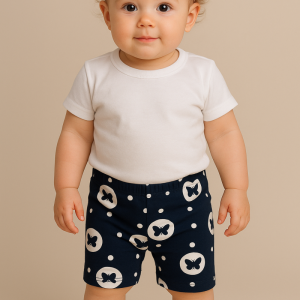 SHORTS FEM INF CICLISTA ESTAMPADO 1 AO 3 REF107622