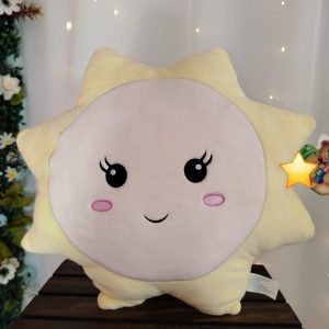 Almofada Estrela Amarela de Pelúcia – Fizzy (+18M) tamanho GG