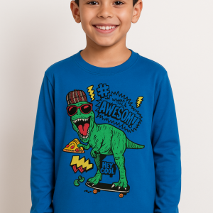 Camiseta Manga Longa Menino Tamanho 10anos 24267