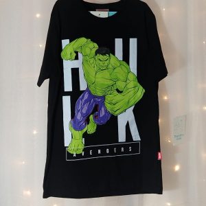 CAMISETA MC MASC AVENGERS 4AO10 REF03696 TAMANHO 10 PRETO
