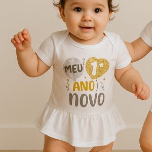 Body Saia Menina ano novo M (9 a 12 meses)040368