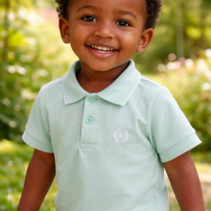 Camiseta Polo Menino Verde Alecrim Ding Dang Ref. 8531021