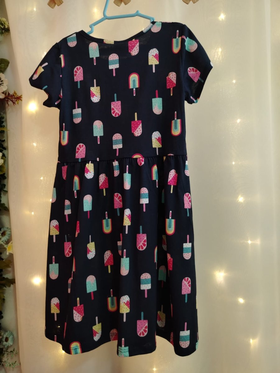 VESTIDO MC INF ESTAMPA PICOLES 232202 TAMANHO 6 - Image 4
