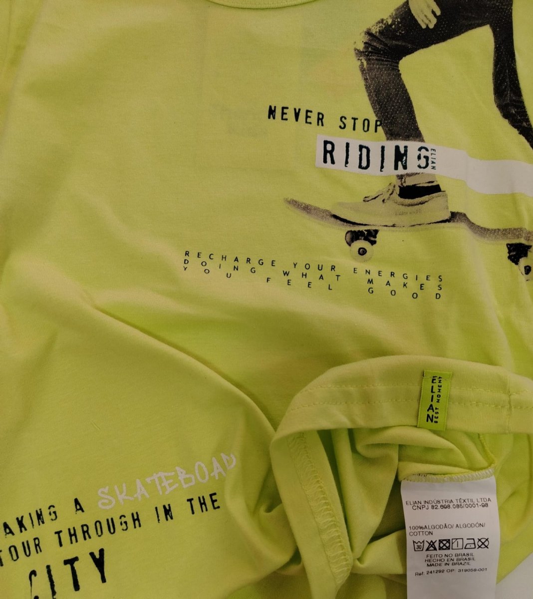 CAMISETA MC MASC INF RIDING 241292 TAMANHO 6 - Image 5