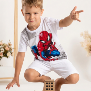 CAMISETA MC MASC INF SPIDER MAN 03671 TAMANHO 4