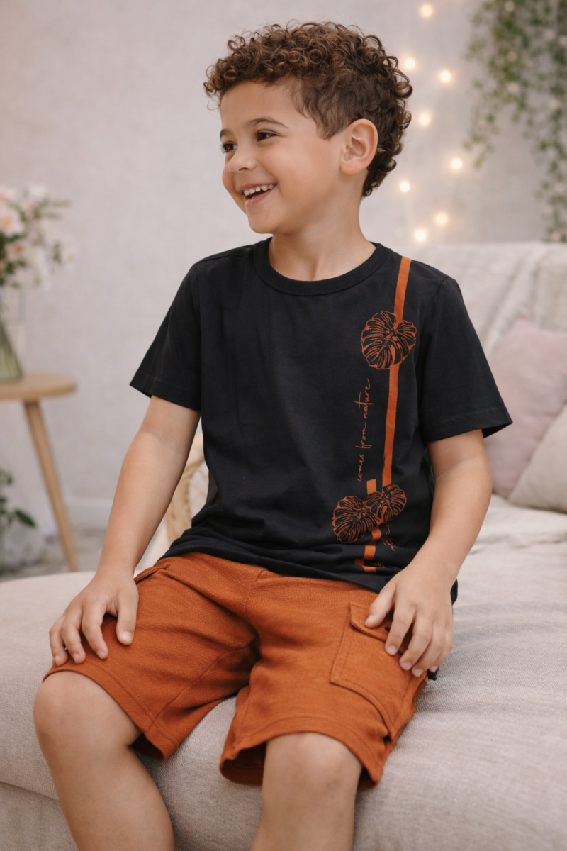 CONJ MASC MC CAMISETA BERMUDA 45650 TAMANHO 10