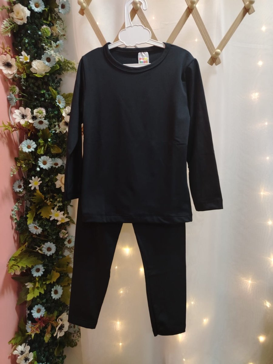 CONJUNTO TERMICO BLUSA E CALCA 30700I Preto TAMANHO 6 - Image 4