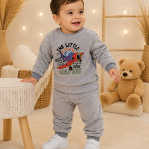 Conjunto Bebê Masculino Manga Longa Soft Avião 8513-14 – M