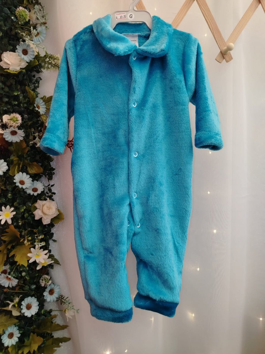 Macacão Infantil Plush Azul 040 Tamanho G - Image 3