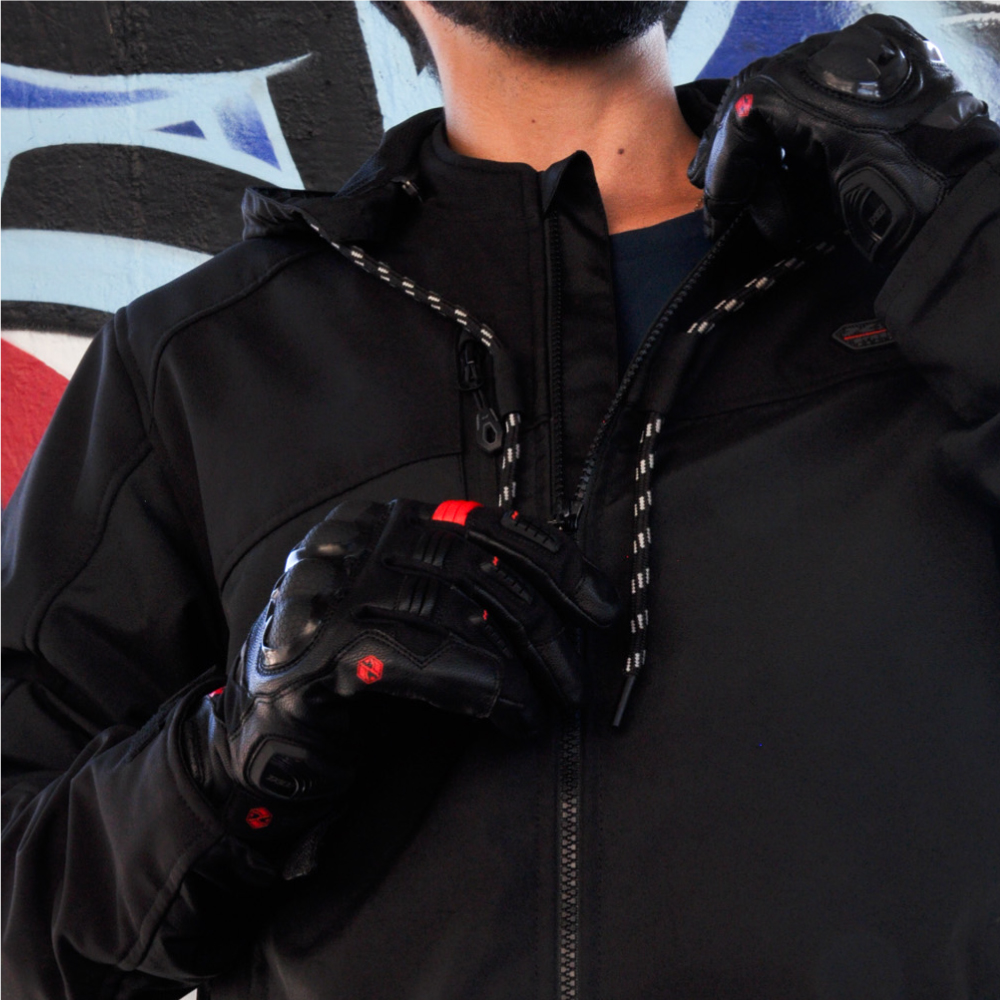 JAQUETA CORDURA X11 STREET HOODY MEN – Preta - Image 7