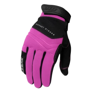 LUVA X11 FEMININA CANO CURTO NITRO WIN – Rosa e Preta