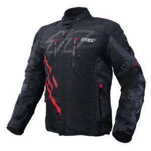 JAQUETA CORDURA X11 IRON 3 SPORADIC – Preta e Vermelha