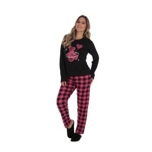Pijama Sleep Suede Variados Victory