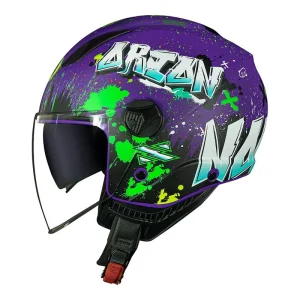 CAPACETE NORISK ORION SV SHINE MATTE – Roxo e Azul