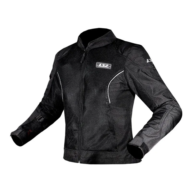 JAQUETA CORDURA FEMININA LS2 AIRY LADY VENTILADA – Preta