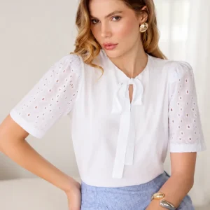 Blusa com Laise Amarração