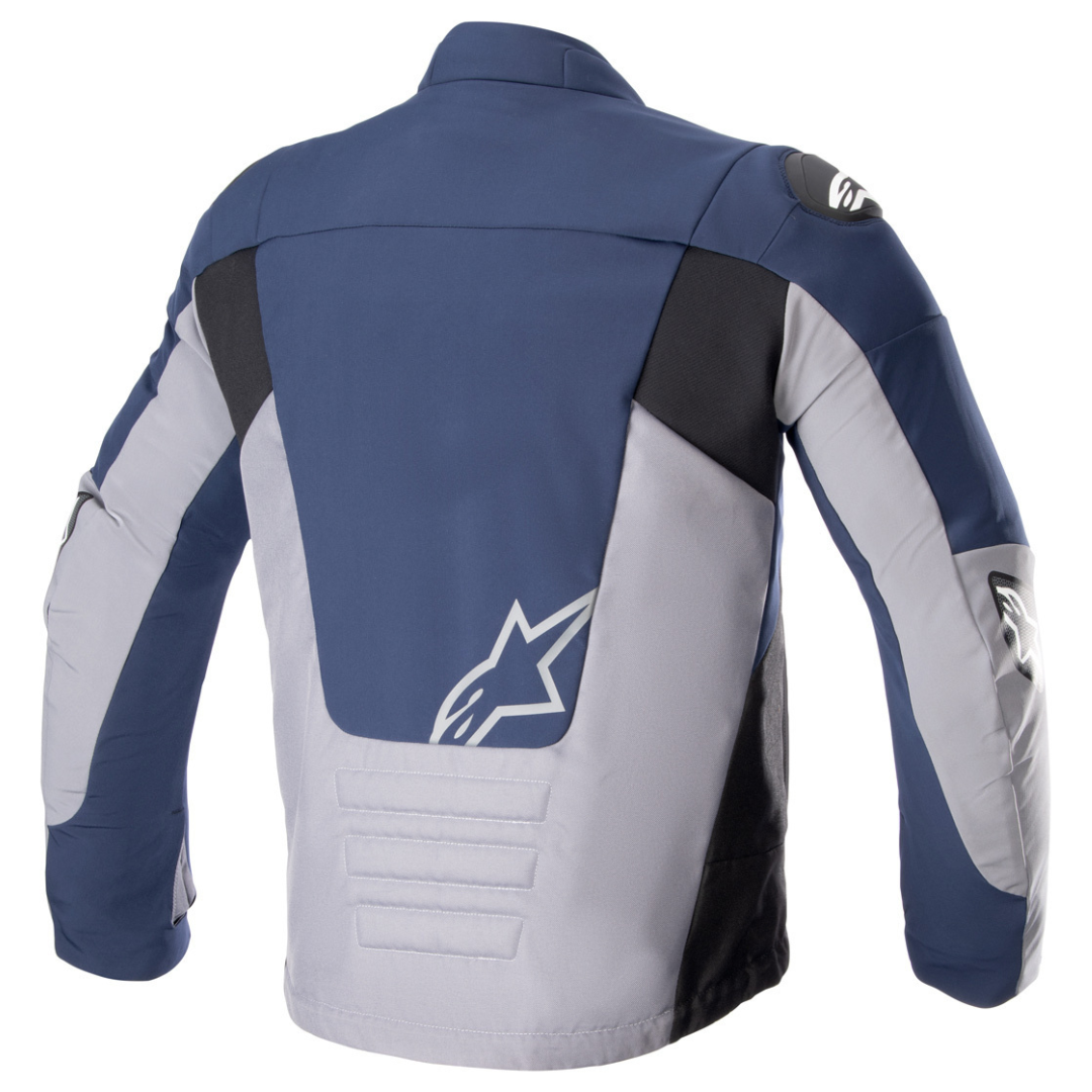 JAQUETA CORDURA ALPINESTARS SMX WATERPROOF – Azul Marinho e Cinza escuro - Image 3