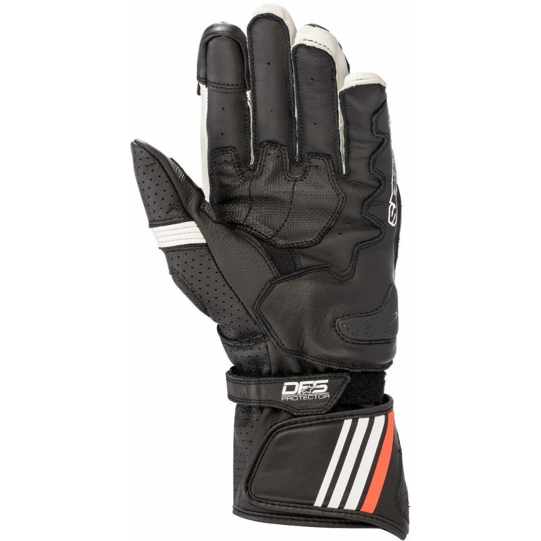 LUVA ALPINESTARS GP PLUS R V2 – Preta e Branca - Image 3
