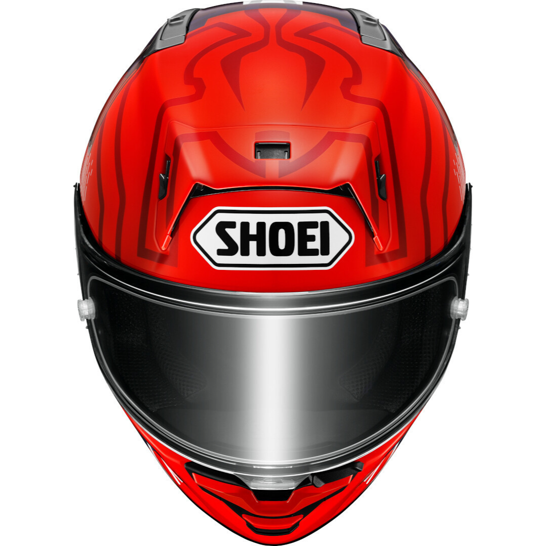CAPACETE SHOEI X-SPR PRO MÁRQUEZ8 TC-1 – Vermelho e Azul - Image 3